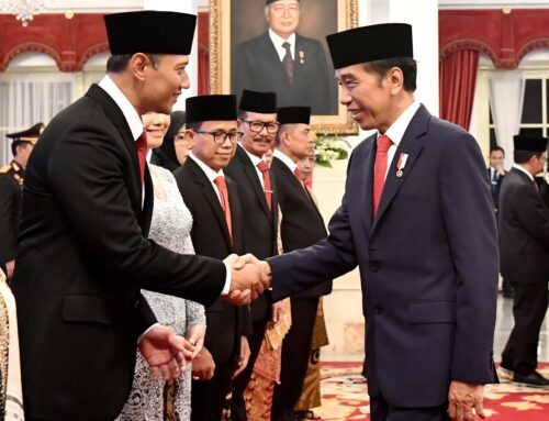 Presiden Jokowi Lantik Agus Harimurti Yudhoyono sebagai Menteri ATR/BPN