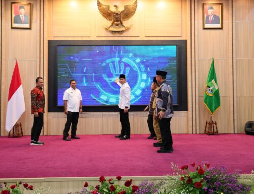 Menteri ATR/Kepala BPN Deklarasikan Kota Cilegon Jadi Kota Lengkap Pertama di Provinsi Banten