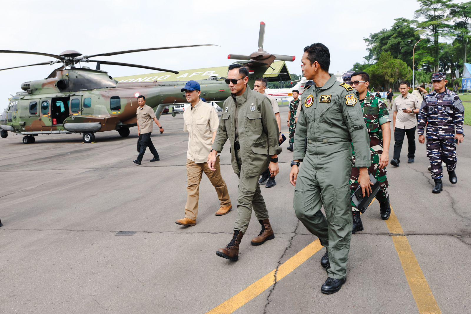 Menko AHY Percepat Upaya Pemulihan Infrastruktur Penting untuk Percepat Evakuasi dan Rehabilitasi Pasca Bencana