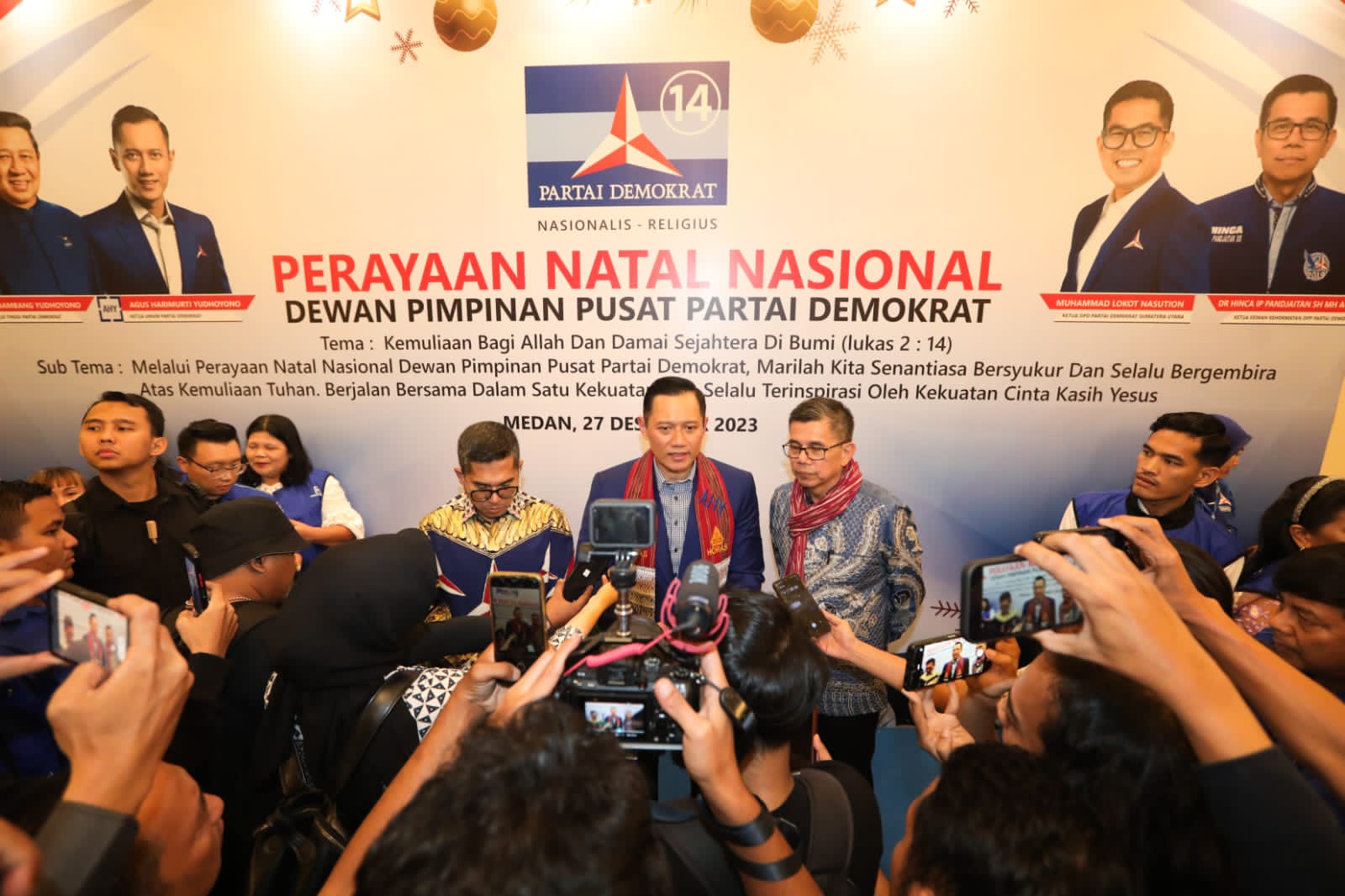 Perayaan Natal Nasional Partai Demokrat