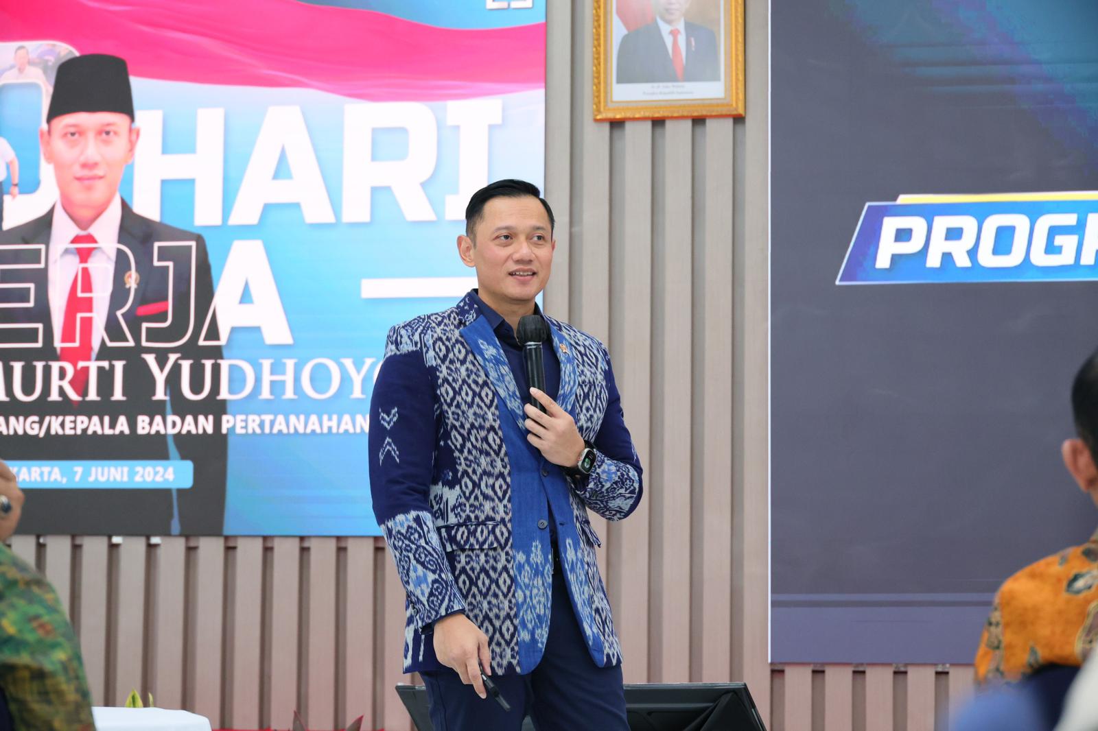 Menteri AHY 100 hari kerja