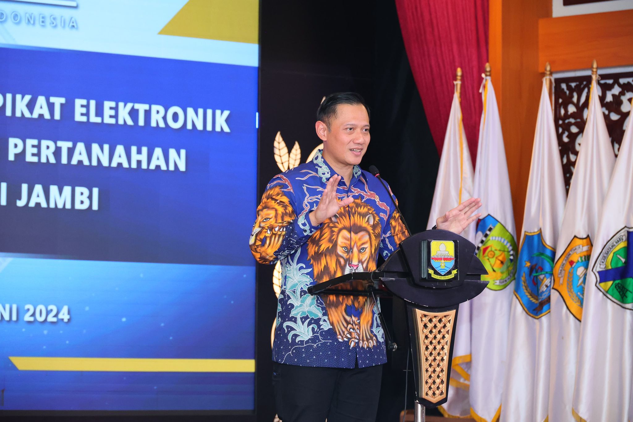 Menteri AHY Jambi