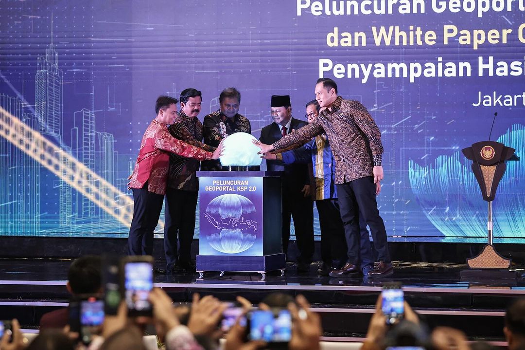 Geoportal Kebijakan Satu Peta 2.0 Resmi Diluncurkan, Menteri AHY Harap Bisa Dorong Investasi dan Kepastian Hukum