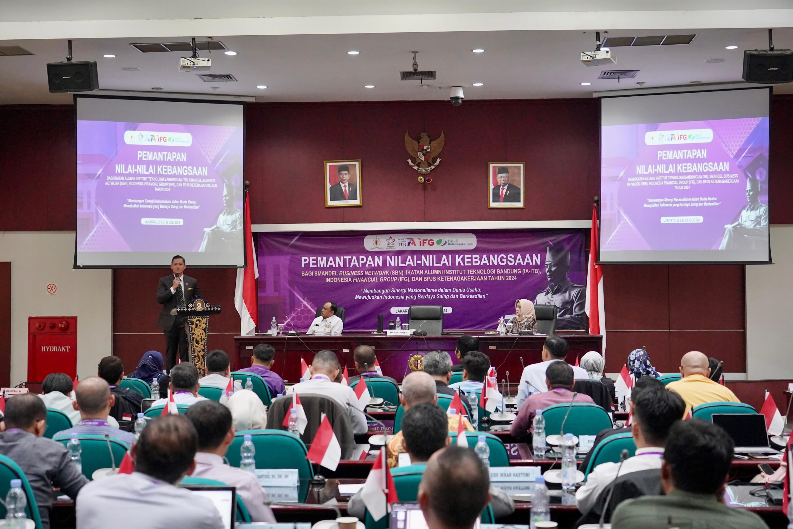 Hadir Menjadi Pembicara di Lemhannas, Menteri AHY: Butuh Kepemimpinan Transformasional untuk Wujudkan Indonesia Emas 2045