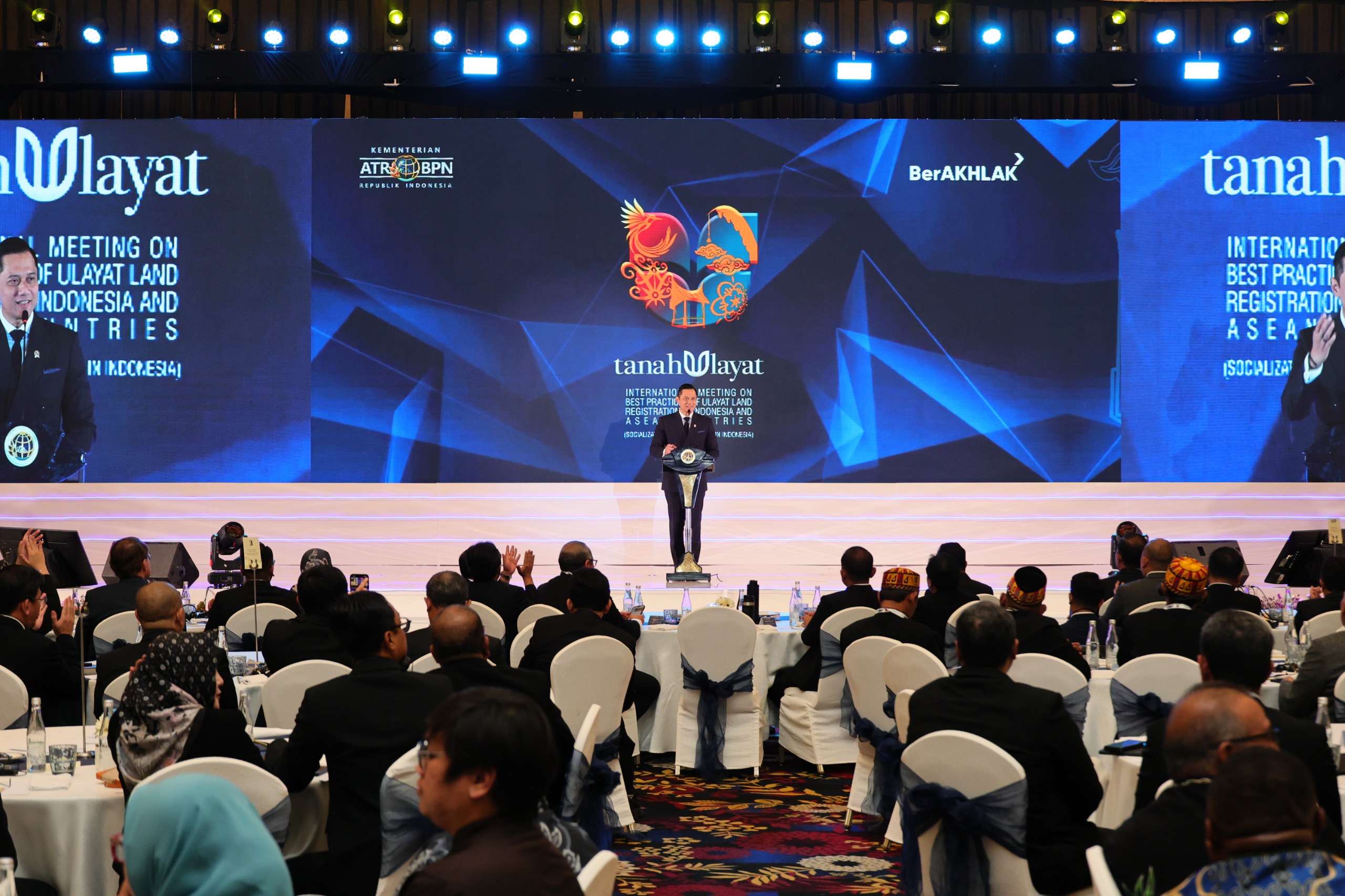 Buka Pertemuan Puncak Internasional Pertama tentang Tanah Ulayat, Menteri AHY: Kita Lindungi Masyarakat Adat