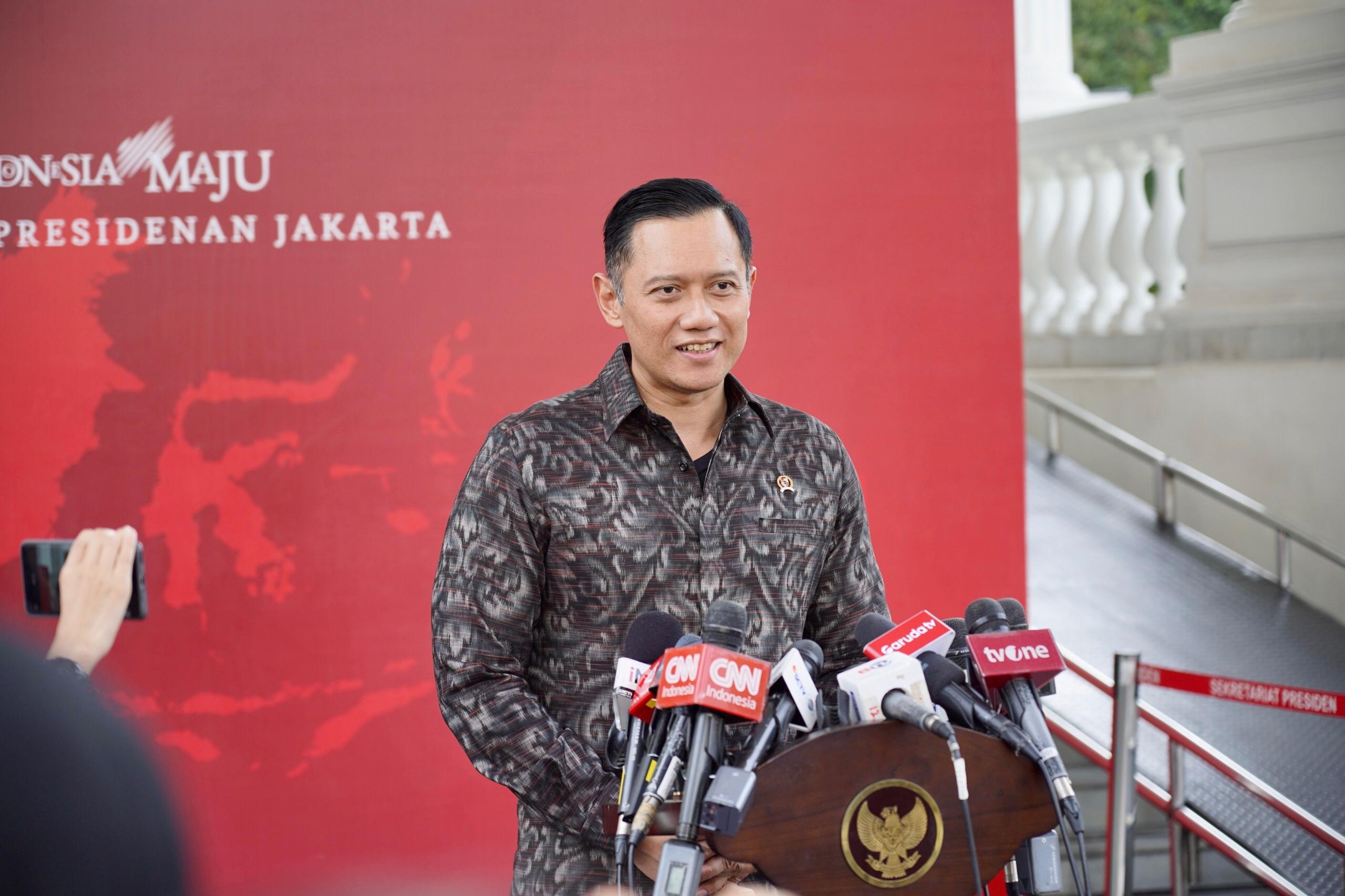 Hadiri Santap Siang Bersama Presiden dan Menteri Kabinet Indonesia Maju, Menteri AHY: Presiden Apresiasi Kerja Keras Seluruh Menteri