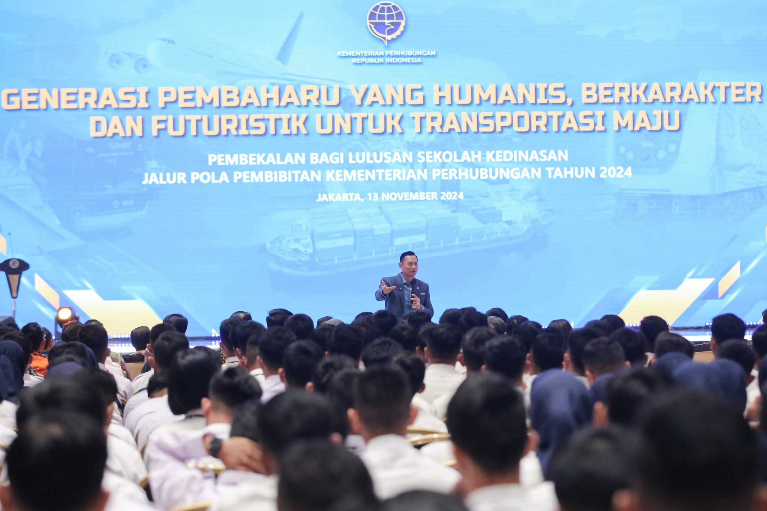 Menko AHY: Pembangunan Infrastruktur dan Konektivitas di Indonesia Membutuhkan SDM Unggul