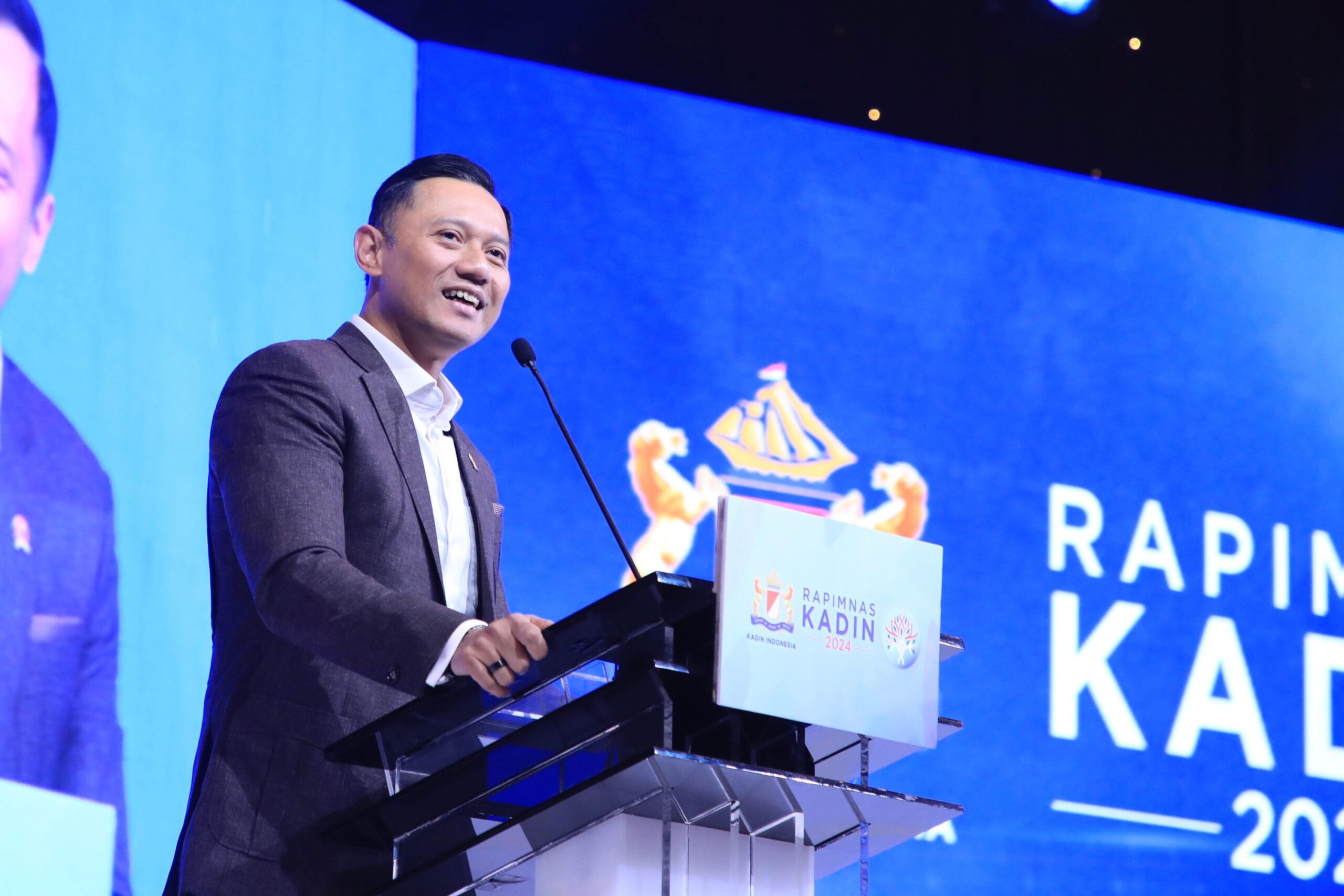 Menko AHY Dorong Kadin Jadi Mitra Strategis Pemerintah untuk Pembangunan Berkelanjutan