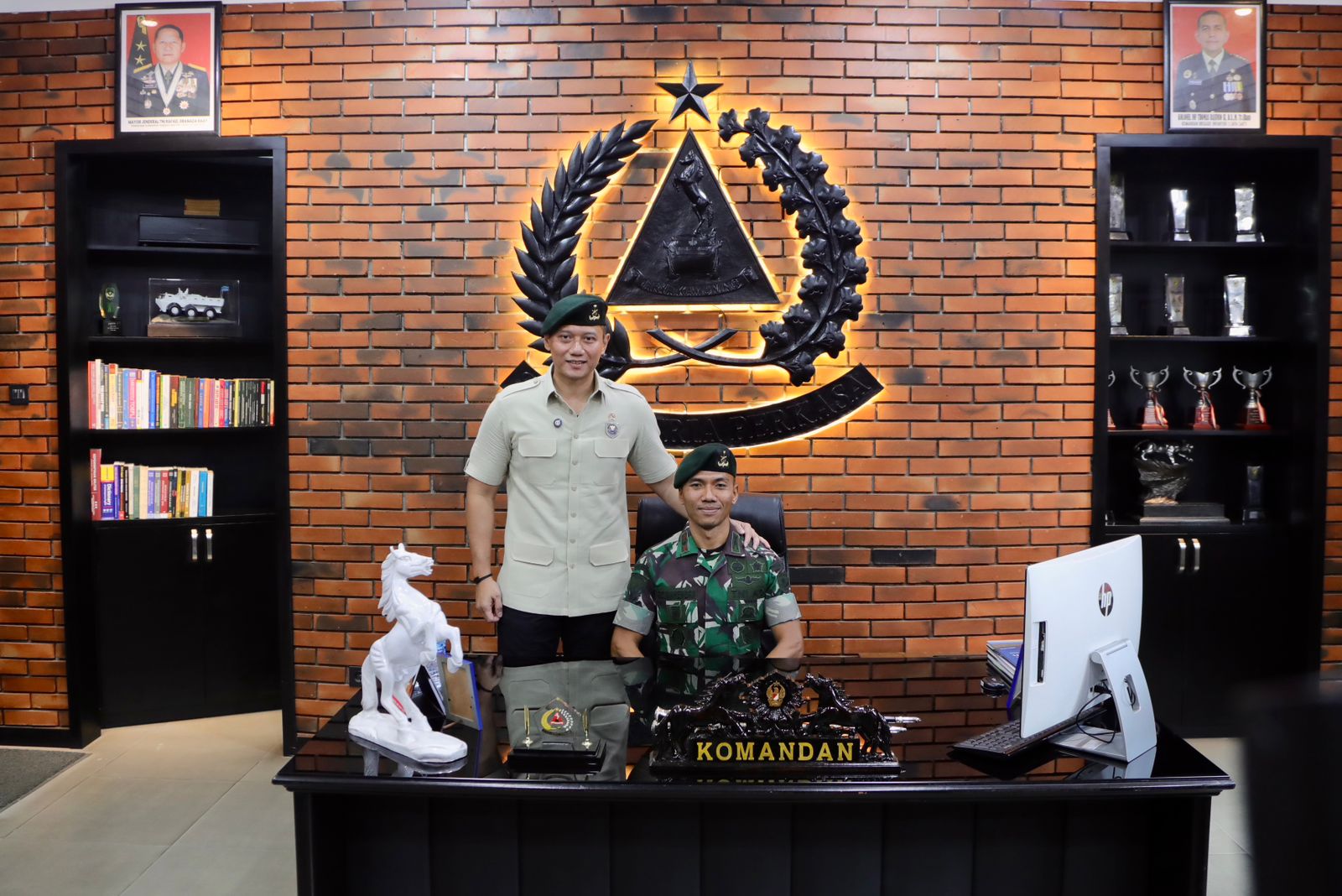 Kunjungi Yonif 203/AK, Menko AHY Soroti Pentingnya Infrastruktur dan Peningkatan SDM