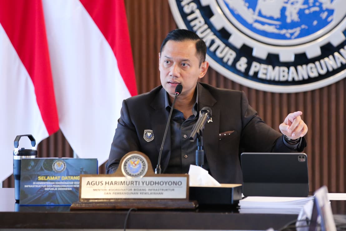 Gelar Rapat Pimpinan, Menko AHY Minta Jajaran Kemenko Infra Fokus Tuntaskan Program Infrastruktur Sesuai Arahan Presiden Prabowo