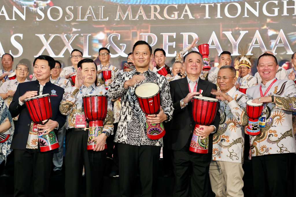 Menko AHY Ajak Paguyuban Sosial Marga Tionghoa Berkolaborasi dalam Pembangunan Infrastruktur dan Kewilayahan