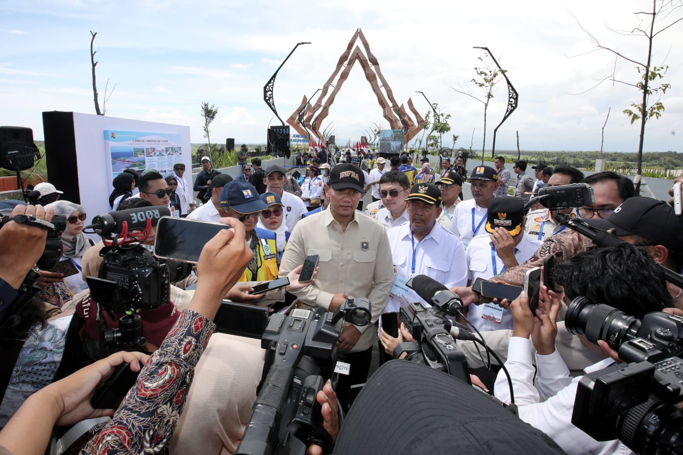 Menko AHY: Presiden Resmikan 5 Infrastruktur Konektivitas, Dorong Pemerataan Pembangunan