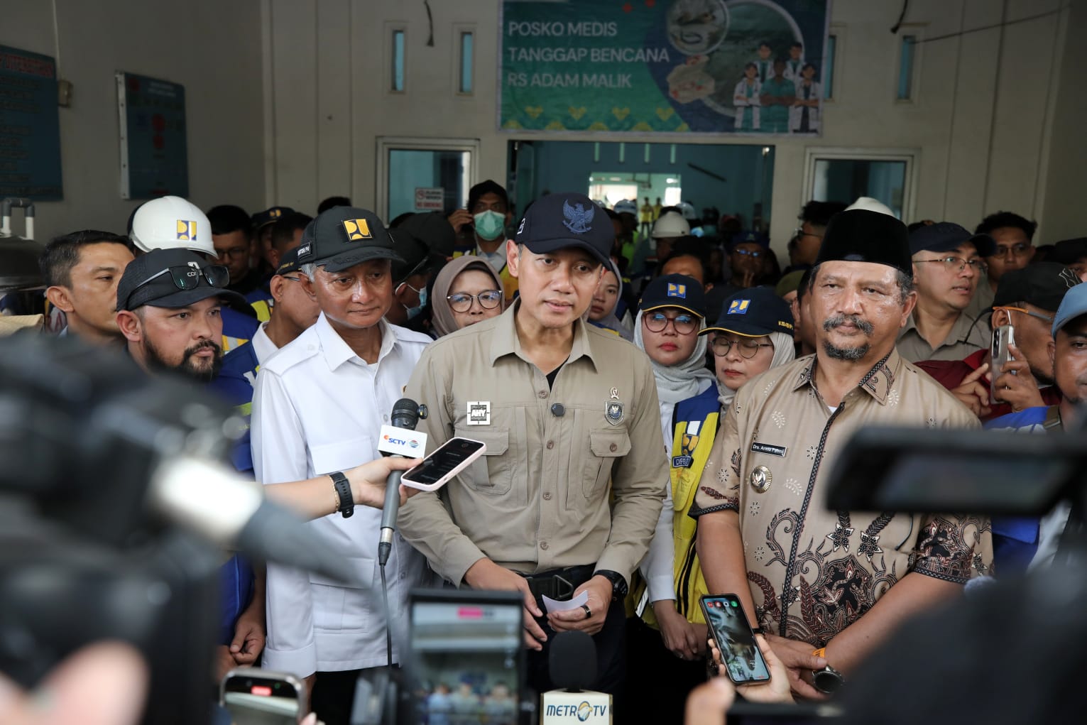 Pastikan Pemulihan Layanan Kesehatan Pascabencana, Menko AHY dan Menteri PU Tinjau RSUD Aceh Tamiang
