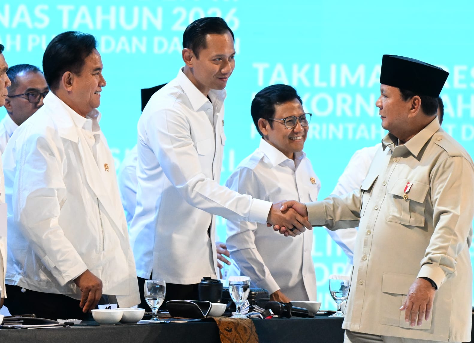 Hadir di Rakornas Pemerintah Pusat dan Daerah, Menko AHY: Memperkuat Sinergi untuk Pembangunan Nasional