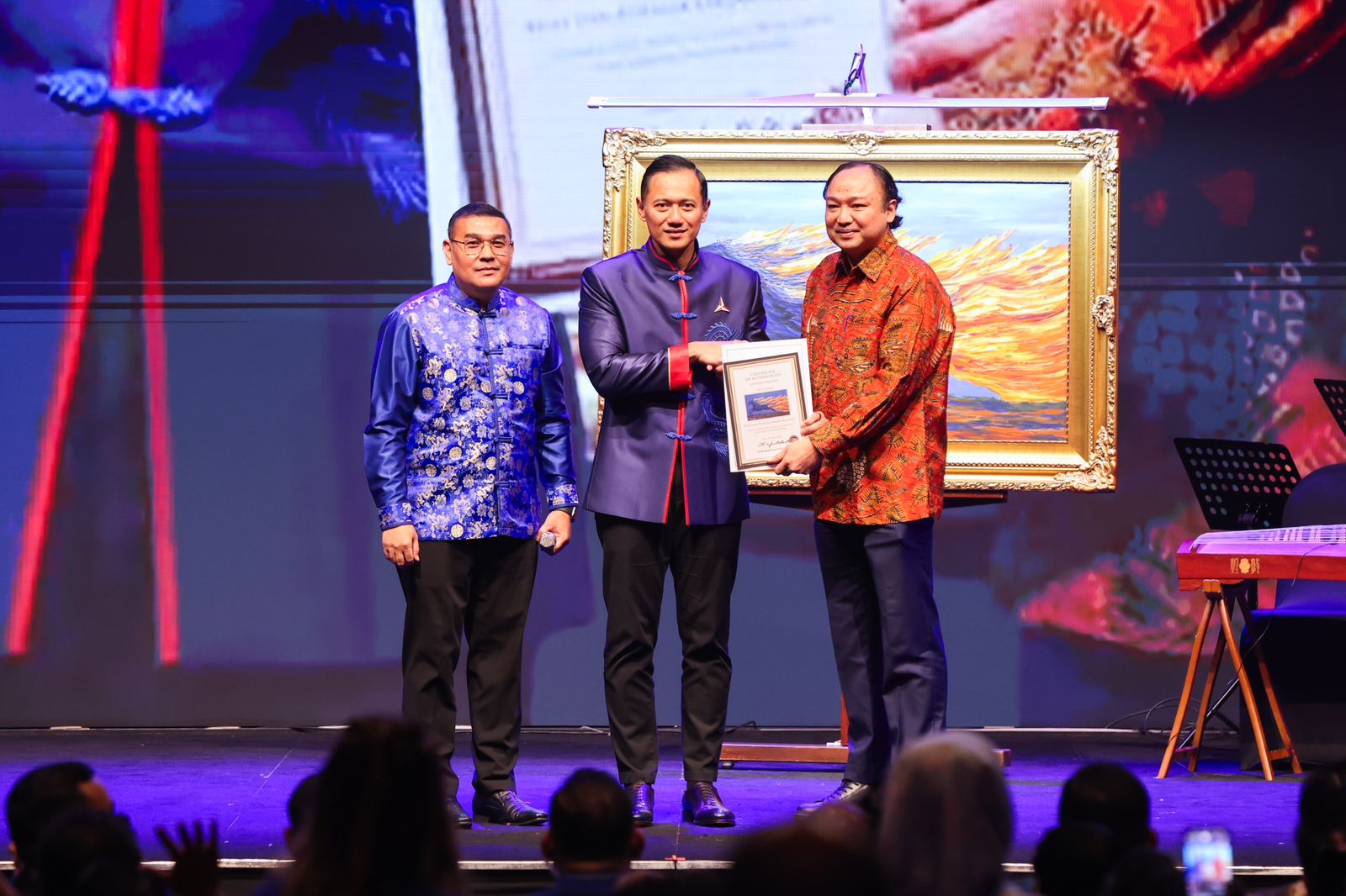 Lelang Lukisan “Kuda Api” Karya SBY Laku Rp6,5 Miliar, Hasilnya Disalurkan Demokrat untuk Masyarakat Prasejahtera