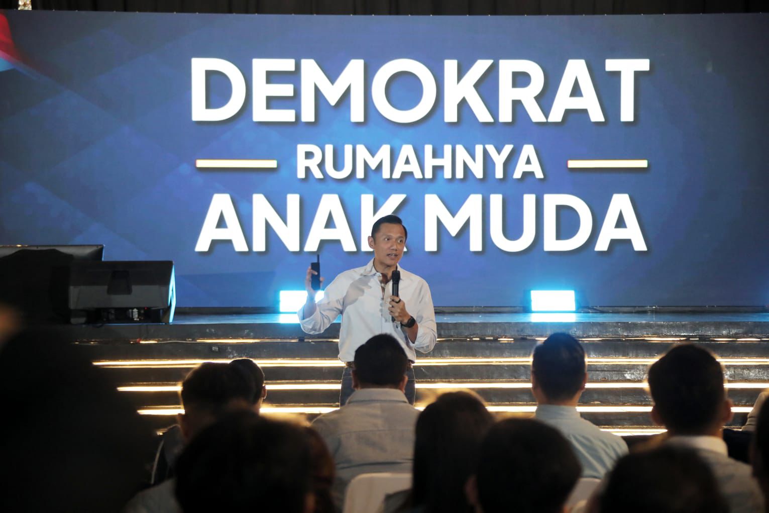 Lantik Pengurus Biru Muda Project 2026, AHY Dorong Anak Muda Jadi Subjek Perubahan dan Penguat Demokrasi