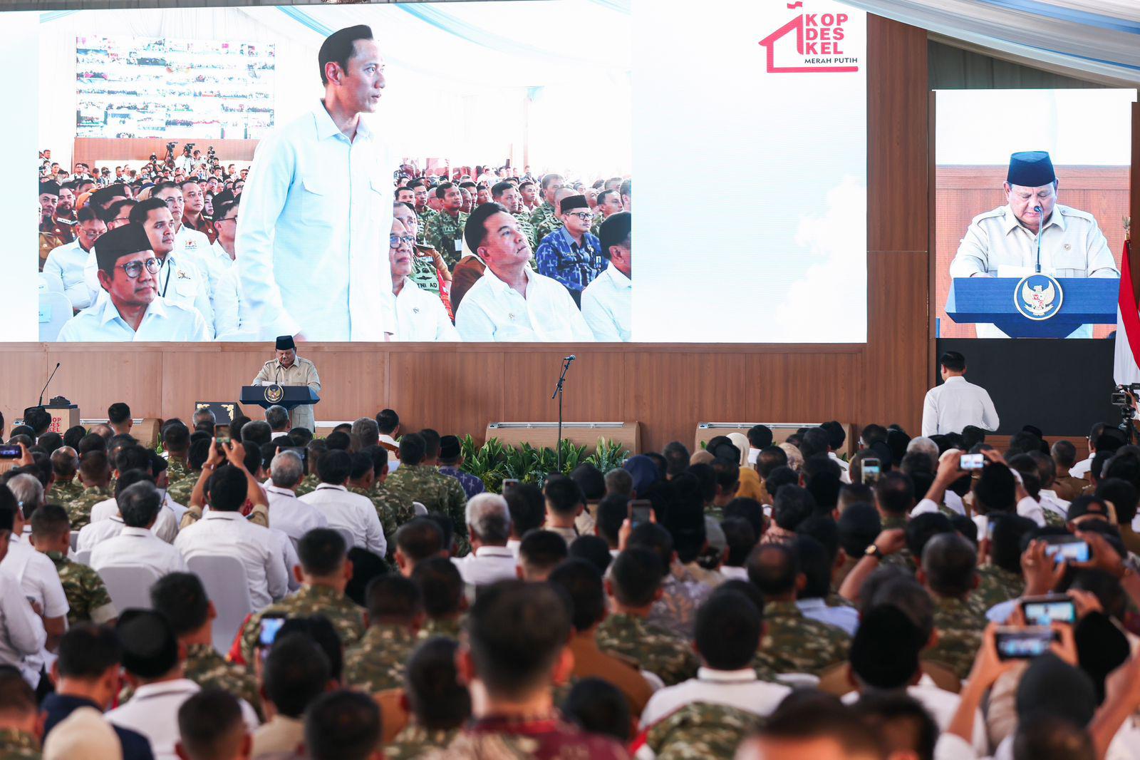 Hadiri Peresmian 1.061 KDKMP oleh Presiden Prabowo, Menko AHY Dorong Desa Menjadi Pelaku Utama Pembangunan Nasional