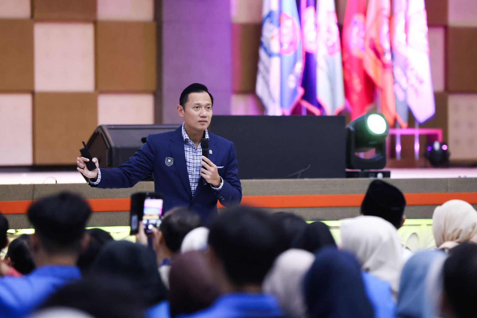 Di Hadapan Ribuan Mahasiswa UNPAM, Menko AHY Tegaskan Pembangunan SDM Fondasi Utama Kemajuan Bangsa