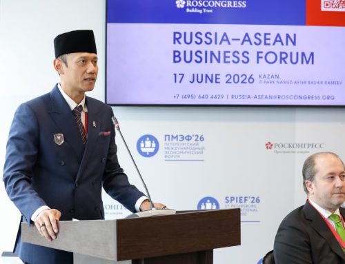 Di SPIEF 2026, Menko AHY Tegaskan Indonesia Siap Menjadi Jembatan ASEAN-Eurasia di Tengah Ketidakpastian Global