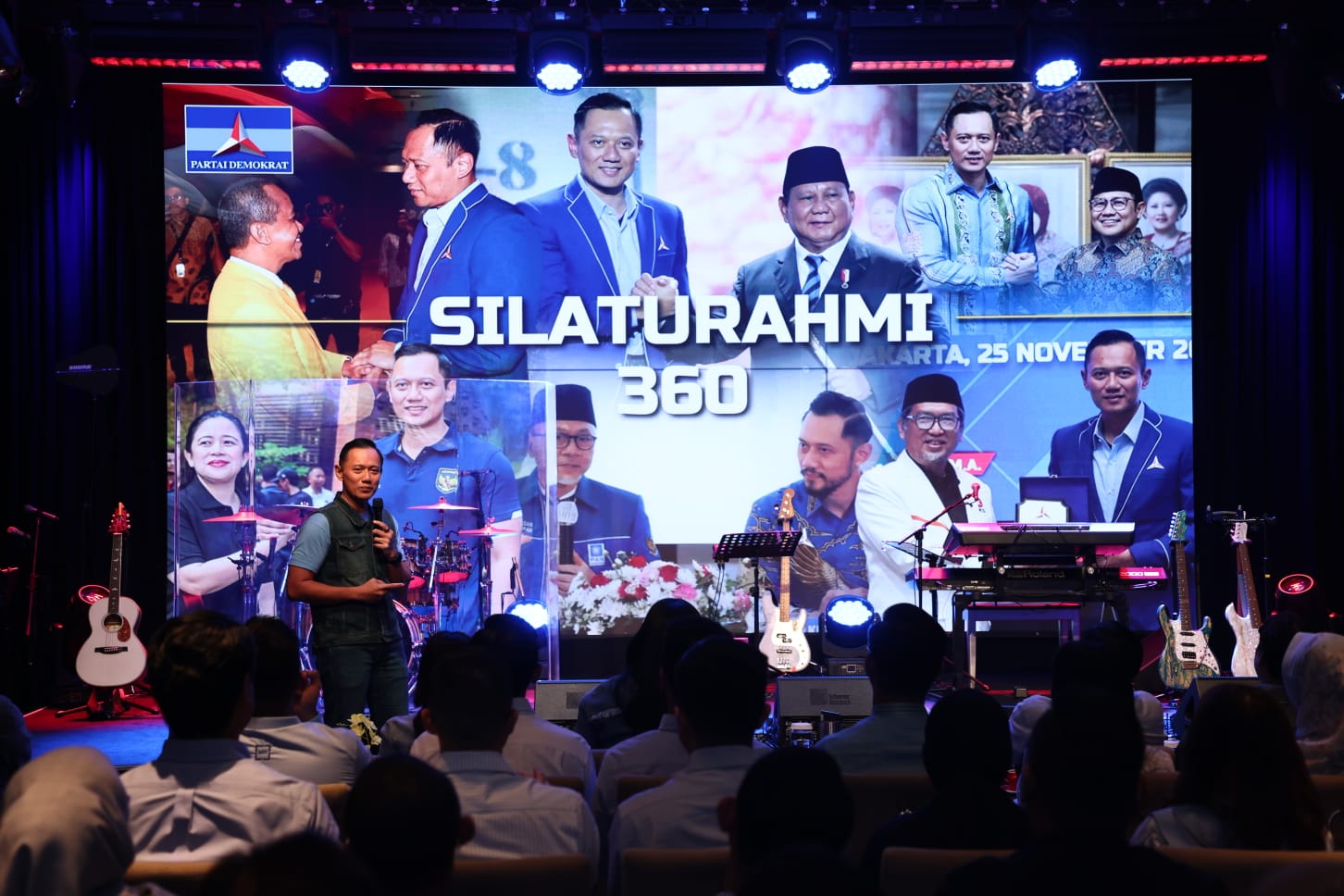 HUT ke-25 Demokrat: AHY Serukan Penguatan Demokrasi di Tengah Ketidakpastian Global
