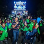 Nobar Semifinal Piala Dunia Bersama Sahabat Ojol, AHY: Terima Kasih untuk Para Pejuang Nafkah