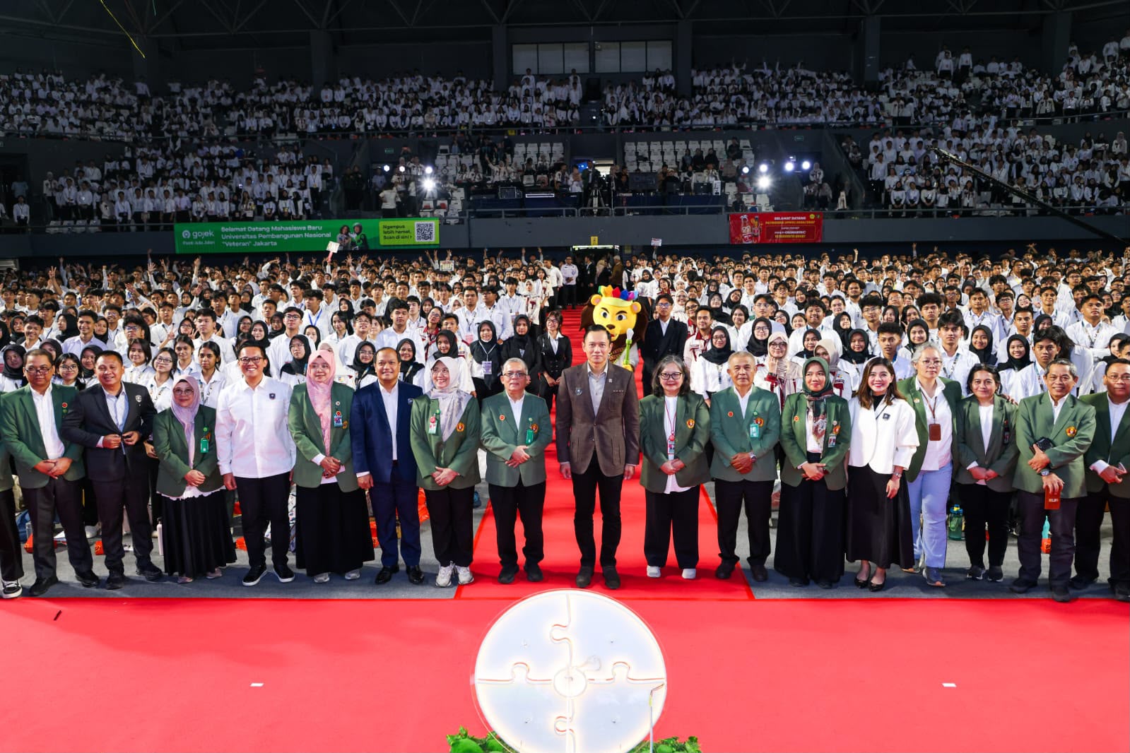 Menko AHY Bekali Mahasiswa Baru UPNVJ Lima Karakter Generasi Masa Depan