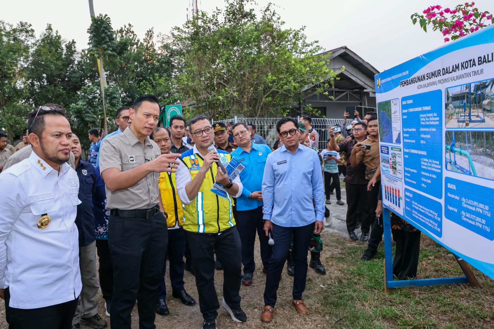 Tinjau Infrastruktur Air Baku di Balikpapan, Menko AHY: Tidak Boleh Ada Masyarakat Kesulitan Air Bersih